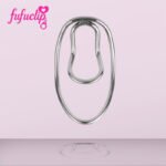 FUFU CHASTITY CLIP METAL SILVER K1