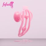 FUFU CLIP CHASTITY SISSY PINK