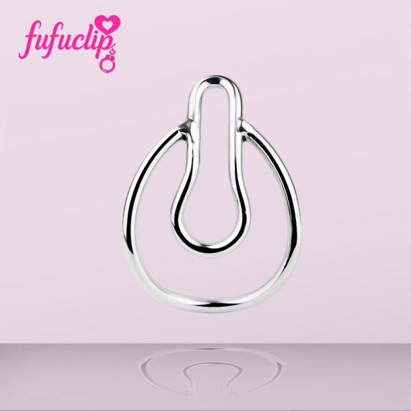 FUFU CLIP METAL CHASTITY MALE SILVER