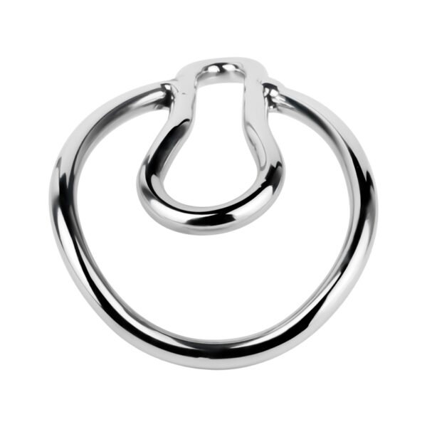 FUFU CLIP METAL CHASTITY MALE SILVER