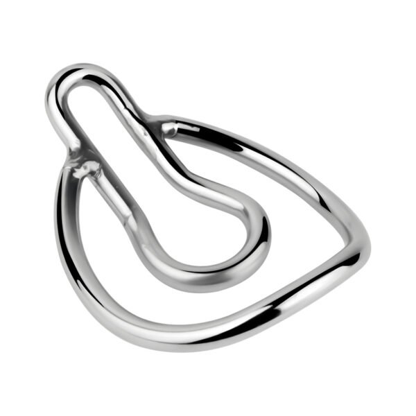 FUFU CLIP METAL CHASTITY MALE SILVER