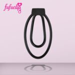FUFU CLIP SISSY RESIN SMOOTH TWO PIECES BLACK K1
