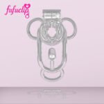 FUFU CLIP CHASTITY LOCK TRANSPARENT