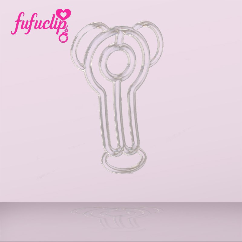 FUFU CLIP DELUXE SISSY COMFORT FEMININE TRANSPARENT 1 fufu-clip