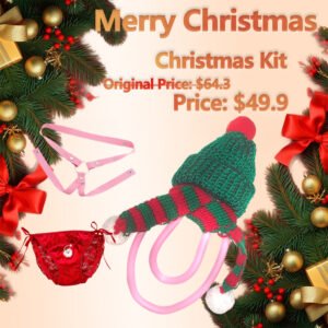 Christmas Party Set Fufu Clip Three Piece Set