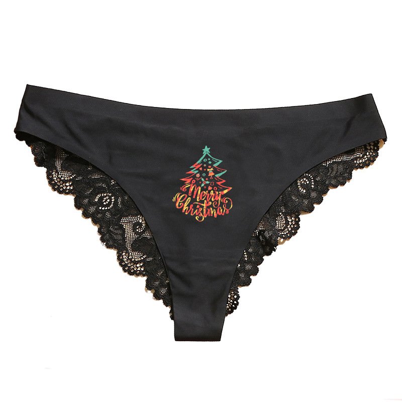 Christmas Sissy Panties Red Lace Cute Feminine 11 Sissy Panties