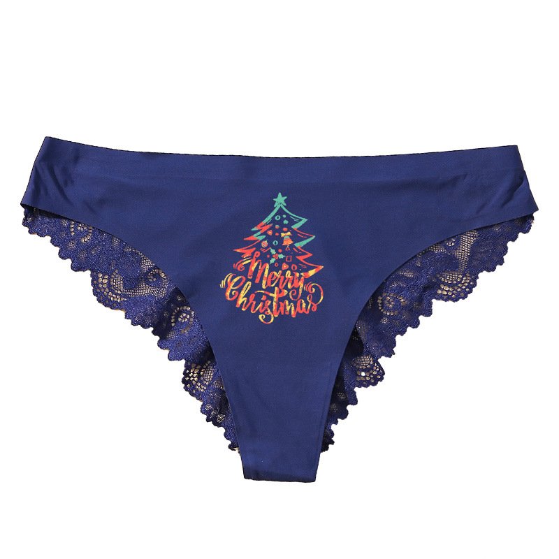 Christmas Sissy Panties Red Lace Cute Feminine 9 Sissy Panties