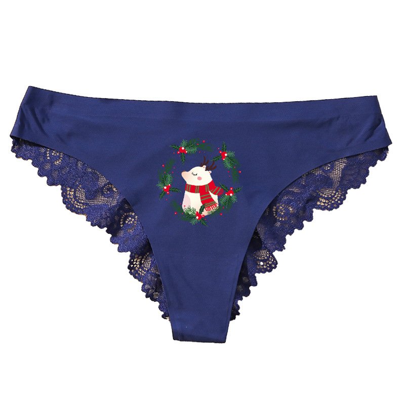 Christmas Sissy Panties Red Lace Cute Feminine 13 Sissy Panties