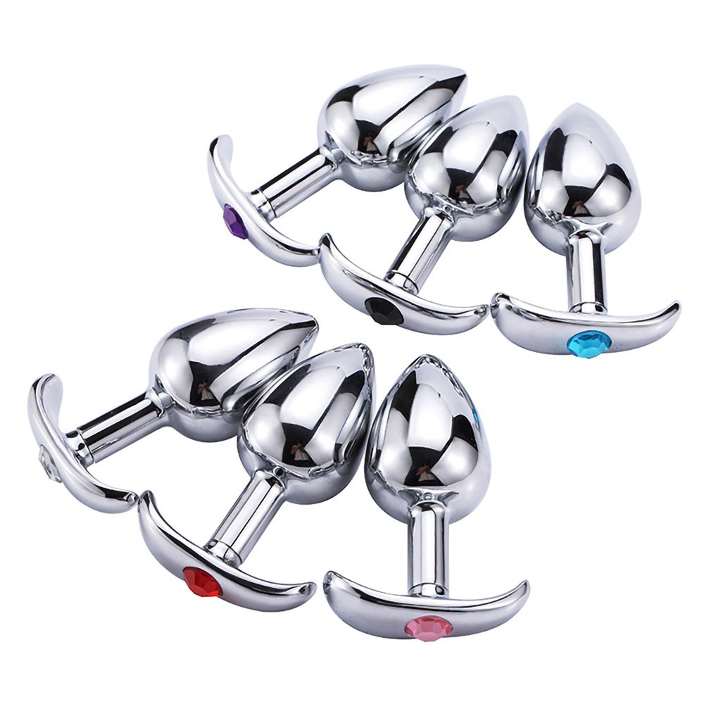 FUFU CLIP AUXILIARY TOYS METAL ANAL PLUG DIAMOND 9 FUFU CLIP AUXILIARY TOYS METAL ANAL PLUG DIAMOND