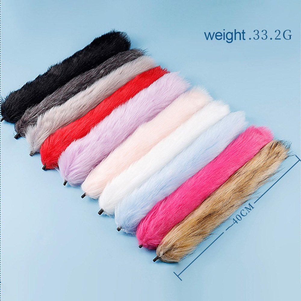 FUFU Clip Auxiliary Toy – Metal Anal Plug with Long Tail 3 FUFU CLIP AUXILIARY TOYS METAL ANAL PLUG LONG TAIL