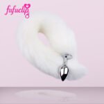 FUFU Clip Auxiliary Toy – Metal Anal Plug with Long Tail