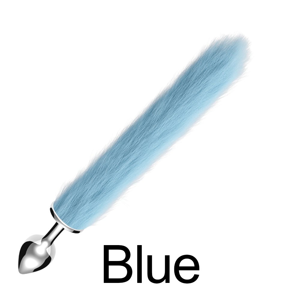 FUFU Clip Auxiliary Toy – Metal Anal Plug with Long Tail 10 FUFU CLIP AUXILIARY TOYS METAL ANAL PLUG LONG TAIL