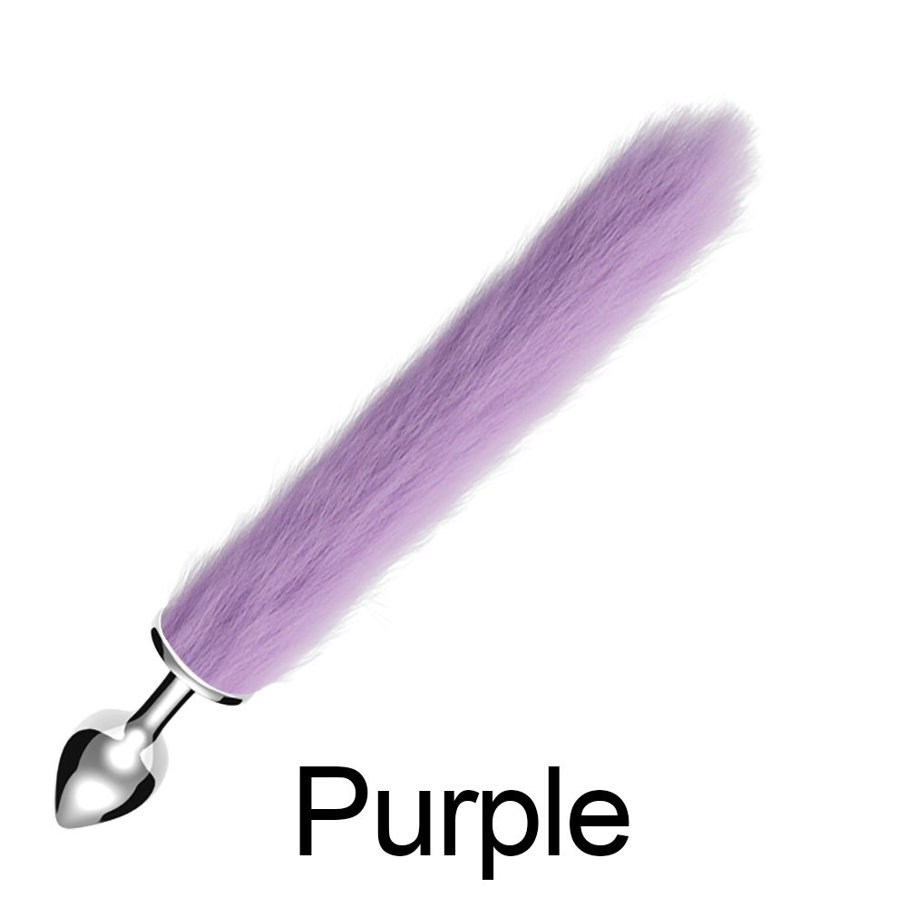 FUFU Clip Auxiliary Toy – Metal Anal Plug with Long Tail 11 FUFU CLIP AUXILIARY TOYS METAL ANAL PLUG LONG TAIL