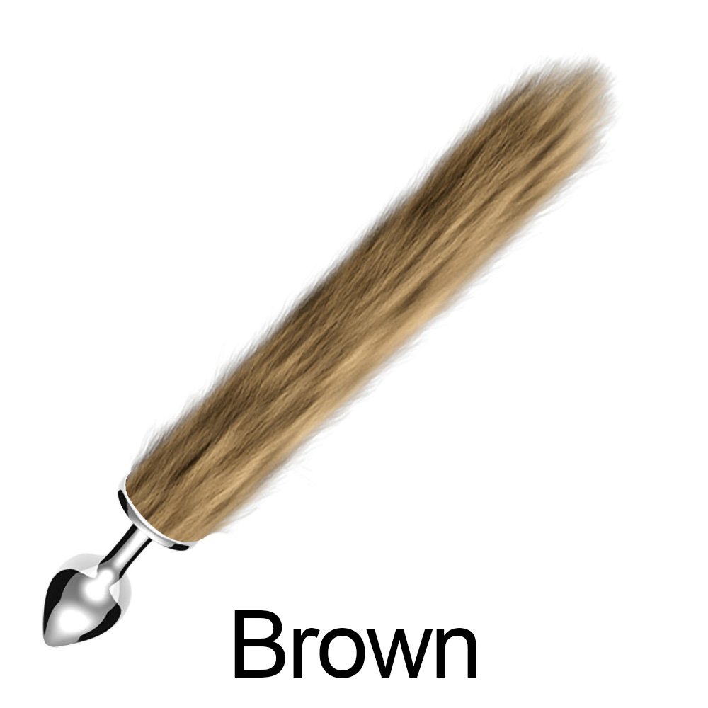 FUFU Clip Auxiliary Toy – Metal Anal Plug with Long Tail 12 FUFU CLIP AUXILIARY TOYS METAL ANAL PLUG LONG TAIL