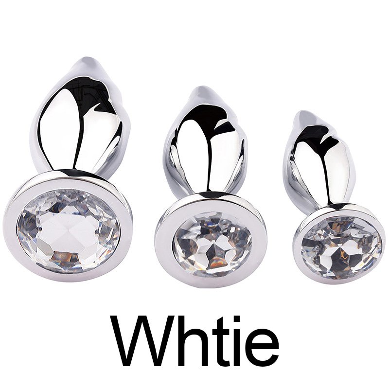 FUFU Clip Auxiliary Toy – Metal Spiral Diamond Anal Plug 5 FUFU CLIP AUXILIARY TOYS METAL ANAL PLUG SPIRAL DIAMOND