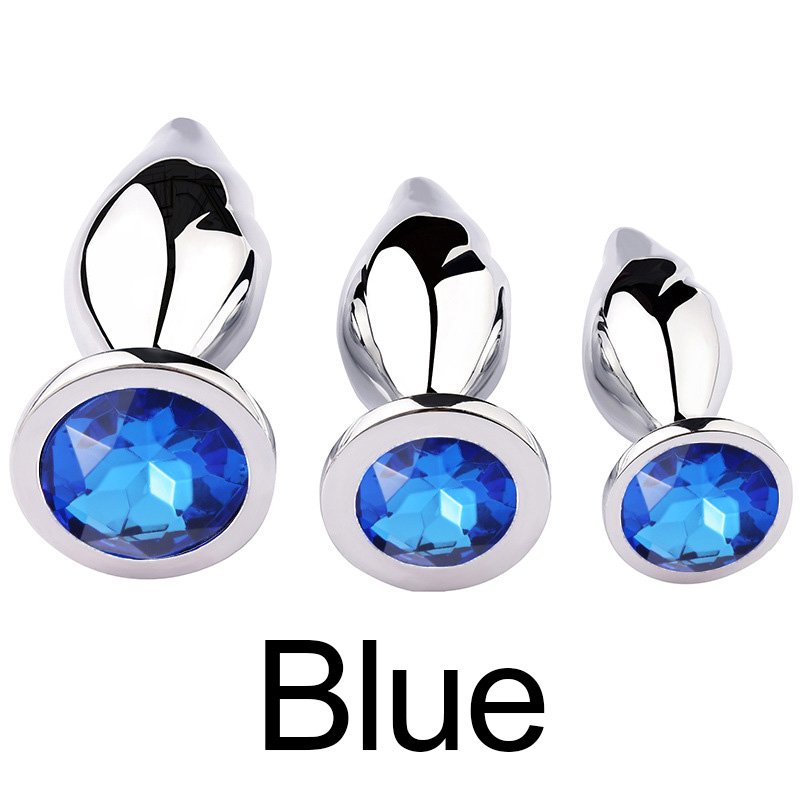 FUFU Clip Auxiliary Toy – Metal Spiral Diamond Anal Plug 16 FUFU CLIP AUXILIARY TOYS METAL ANAL PLUG SPIRAL DIAMOND