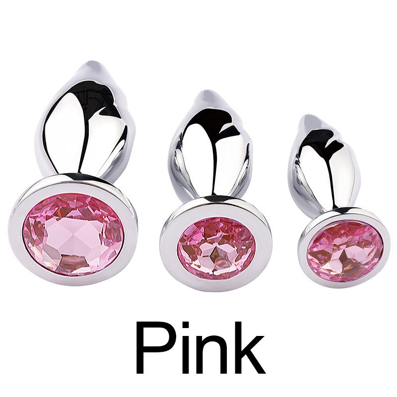 FUFU Clip Auxiliary Toy – Metal Spiral Diamond Anal Plug 7 FUFU CLIP AUXILIARY TOYS METAL ANAL PLUG SPIRAL DIAMOND