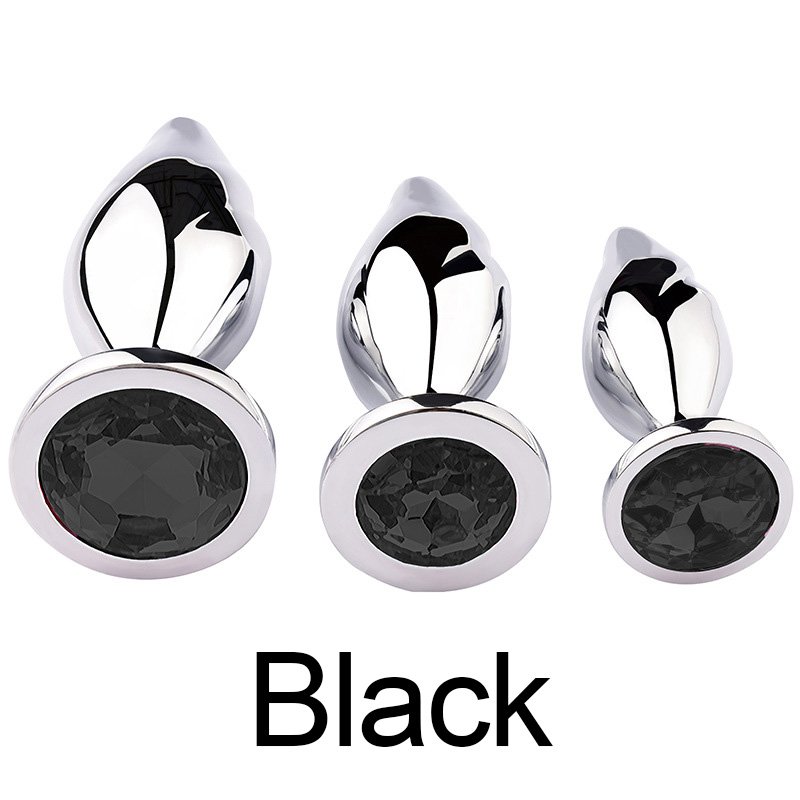 FUFU Clip Auxiliary Toy – Metal Spiral Diamond Anal Plug 8 FUFU CLIP AUXILIARY TOYS METAL ANAL PLUG SPIRAL DIAMOND