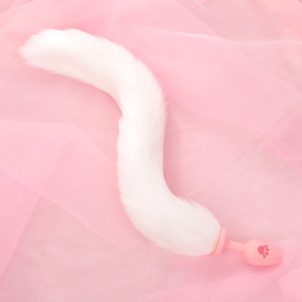 FUFU CLIP AUXILIARY TOYS PINK CAT PAW TAIL ANAL PLUG 6 FUFU CLIP AUXILIARY TOYS PINK CAT PAW TAIL ANAL PLUG