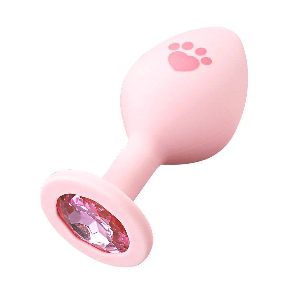 FUFU CLIP AUXILIARY TOYS PINK CAT PAW TAIL ANAL PLUG 7 FUFU CLIP AUXILIARY TOYS PINK CAT PAW TAIL ANAL PLUG