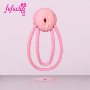 FUFU Clip Pink Sissy Trainer-Improved Catheter Version