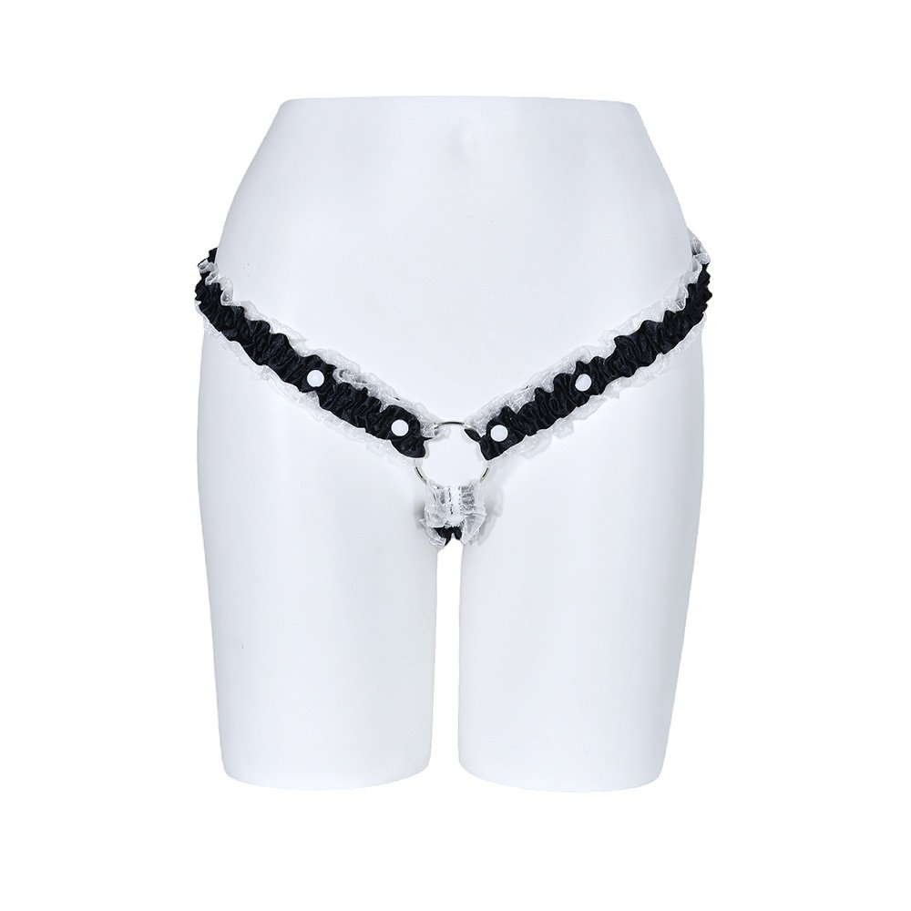 FUFU Clip Accessory Lace Support Belt Sissy 12 FUFU Clip Accessory Lace Support Belt Sissy