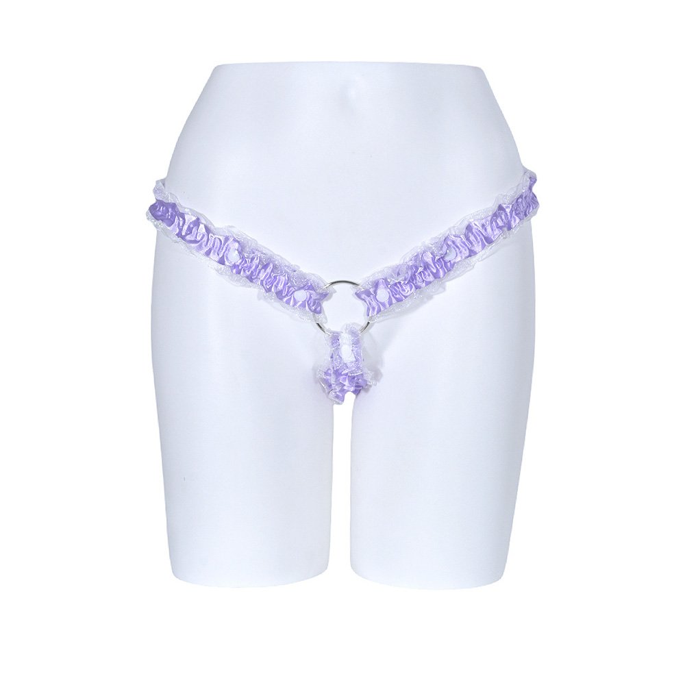 FUFU Clip Accessory Lace Support Belt Sissy 14 FUFU Clip Accessory Lace Support Belt Sissy