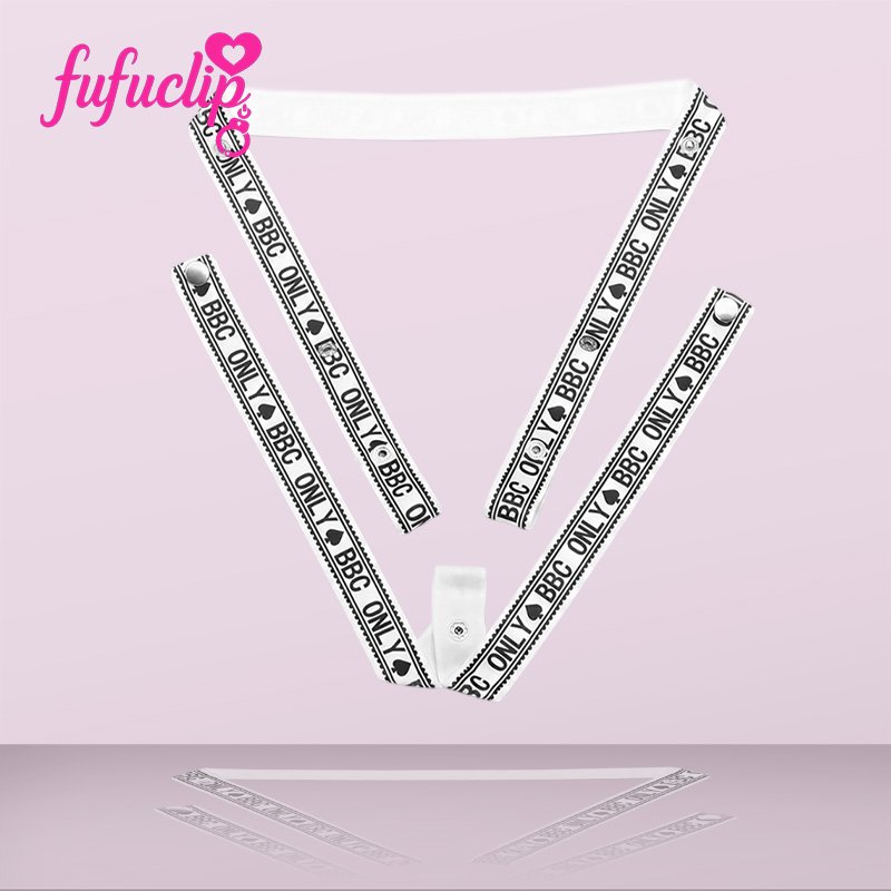 FUFU Clip Accessory Letter Pattern Three-Way Waist Belt 1 FUFU Clip Accessory