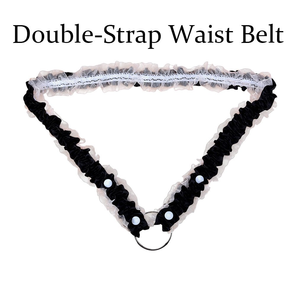 FUFU Clip Accessory Lace Support Belt Sissy 7 FUFU Clip Accessory Lace Support Belt Sissy