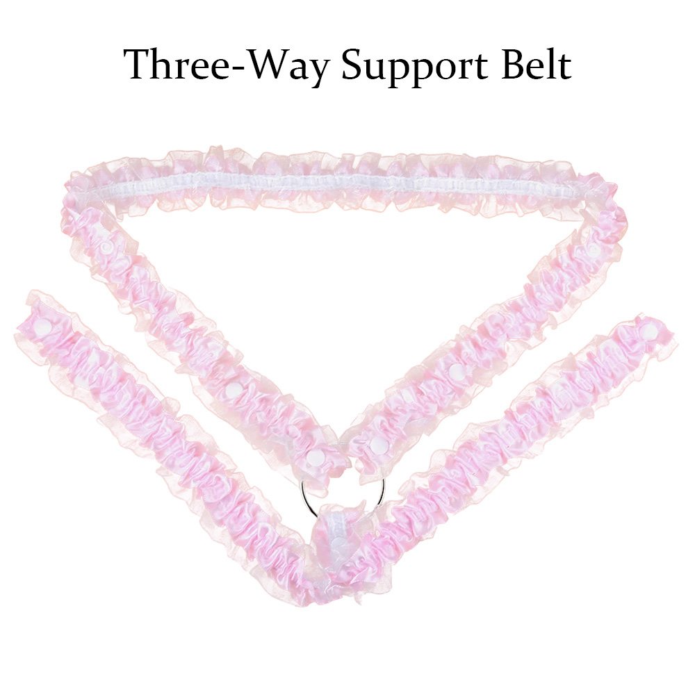FUFU Clip Accessory Lace Support Belt Sissy 4 FUFU Clip Accessory Lace Support Belt Sissy