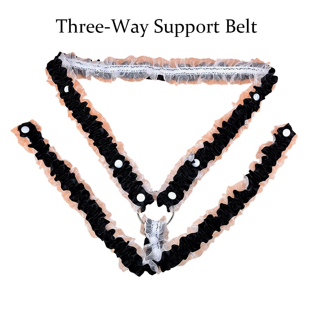 FUFU Clip Accessory Lace Support Belt Sissy 6 FUFU Clip Accessory Lace Support Belt Sissy