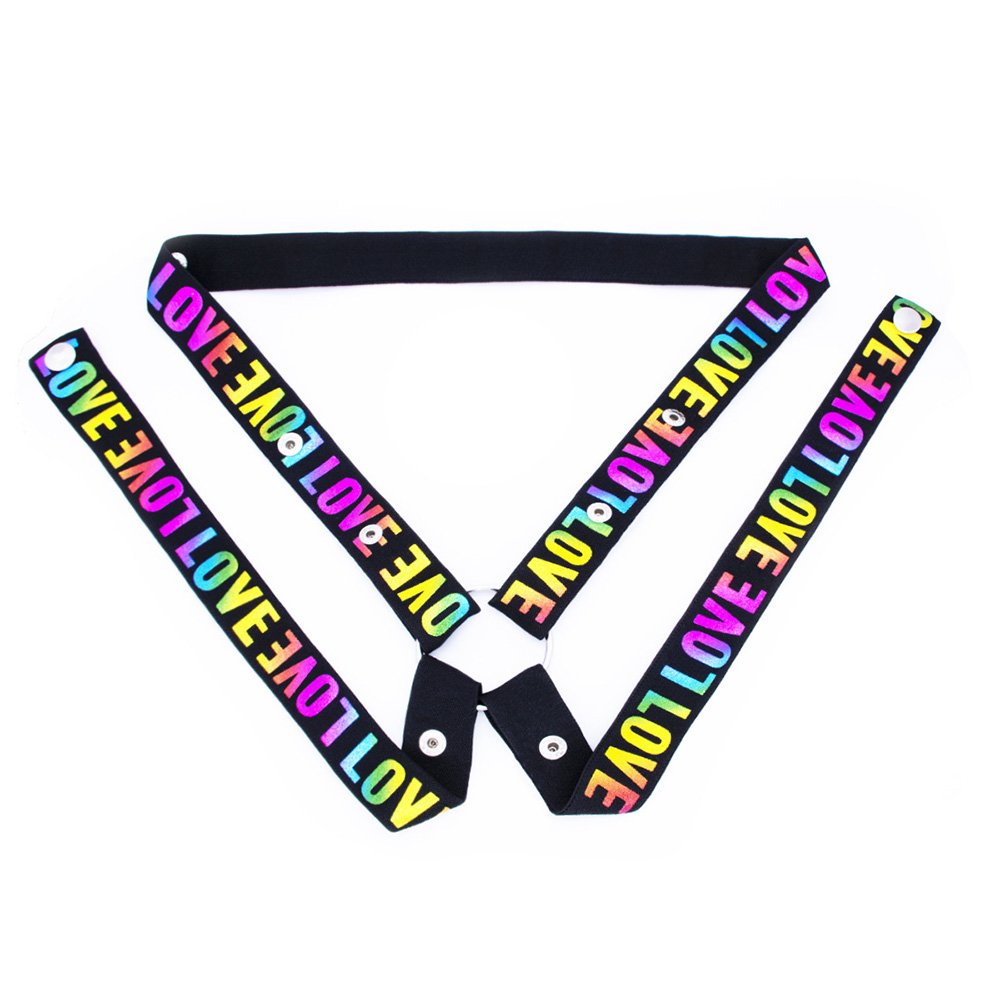 FUFU Clip Accessory Four-Way Letter Waist Strap 4 FUFU Clip Accessory Four-Way Letter Waist Strap