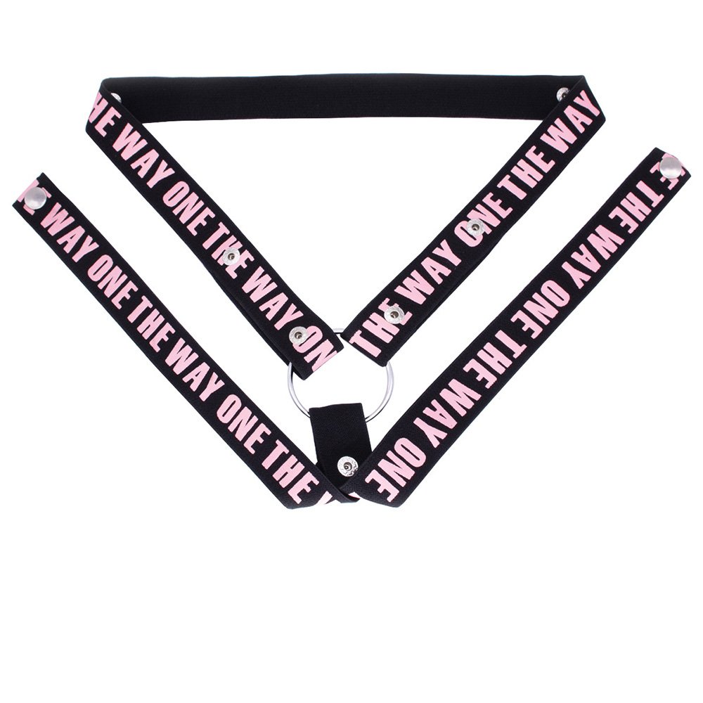FUFU Clip Accessory Three-Way Letter Waist Strap 4 FUFU Clip Accessory Three-Way Letter Waist Strap