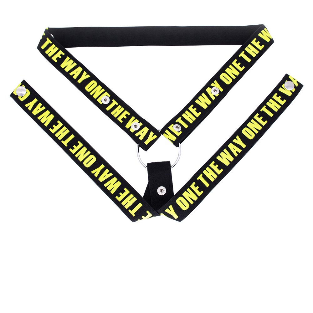 FUFU Clip Accessory Three-Way Letter Waist Strap 5 FUFU Clip Accessory Three-Way Letter Waist Strap