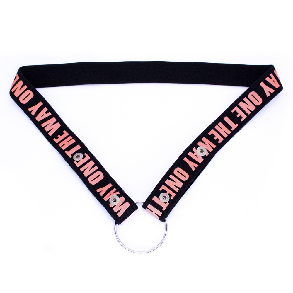 FUFU Clip Accessory Two-Way Letter Waist Belt 5 FUFU Clip Accessory Two-Way Letter Waist Belt