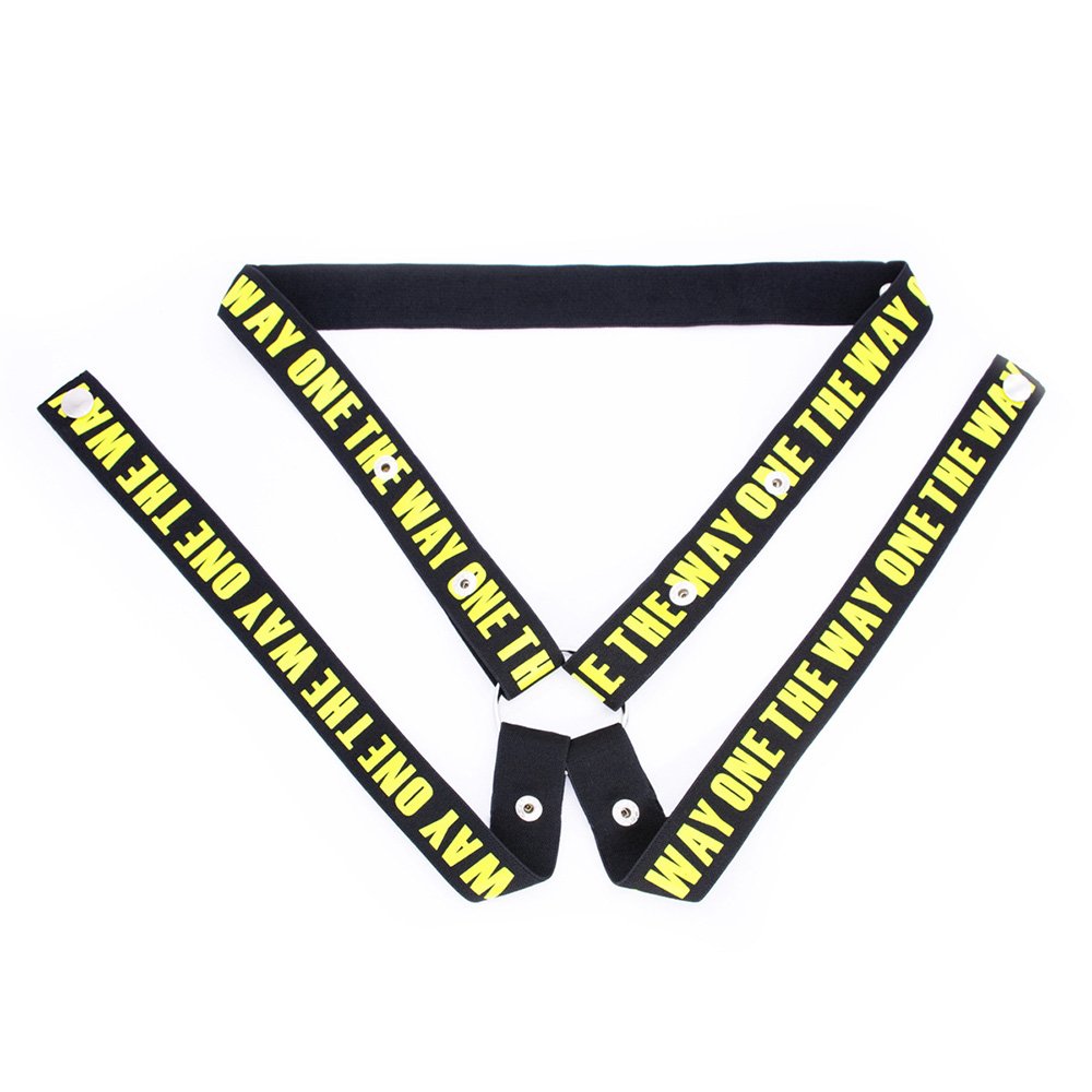 FUFU Clip Accessory Four-Way Letter Waist Strap 3 FUFU Clip Accessory Four-Way Letter Waist Strap