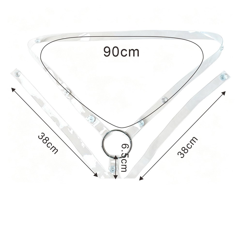 FUFU Clip Accessories Transparent Elastic Waist Belt 3 FUFU Clip Accessories Transparent Elastic Waist Belt
