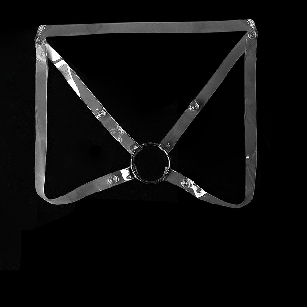 FUFU Clip Accessories Transparent Elastic Waist Belt 6 FUFU Clip Accessories Transparent Elastic Waist Belt