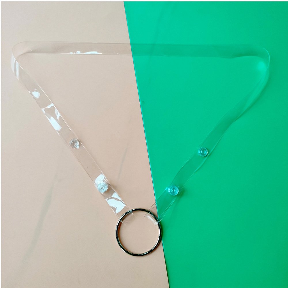 FUFU Clip Accessories Transparent Elastic Waist Belt 8 FUFU Clip Accessories Transparent Elastic Waist Belt