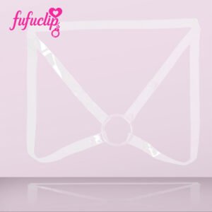 FUFU Clip Accessories Transparent Elastic Waist Belt