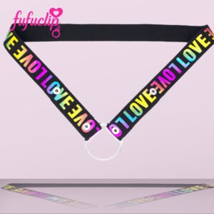 FUFU Clip Accessory Two-Way Letter Waist Belt