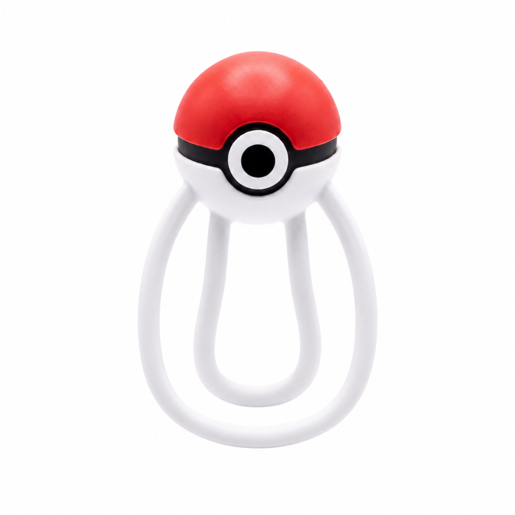 FUFU Clip Red-White Spherical Design