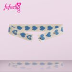 FUFU Clip Accessories Blue Heart Double-Direction Waist Belt