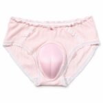 Sissy Panties Sweet Pink White Lace Bow Briefs